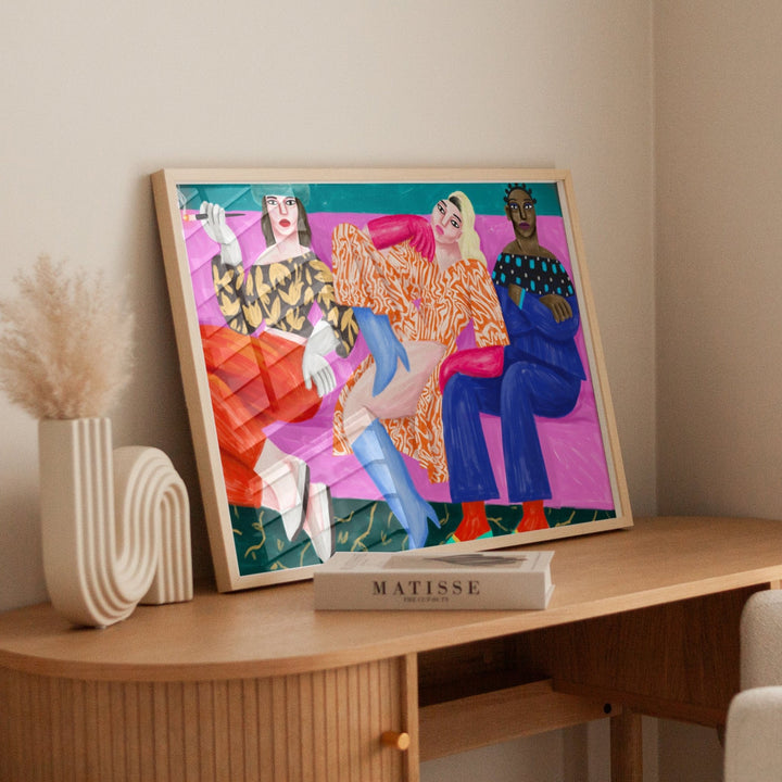 Fashion break by Cédric Pierre - Bez wall - art - picture - poster