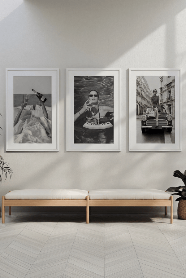 Fashion Modern Trio Wall Art Photography wall - art - picture - poster