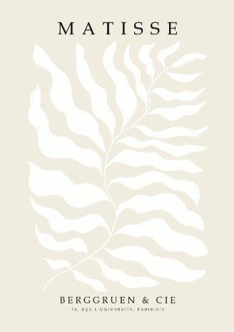 Fauvist Leaf Wall Art by Henri Matisse