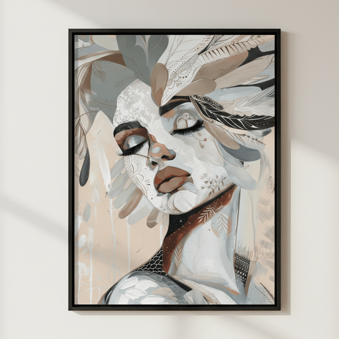 Feather by Bella Eve wall - art - picture - poster