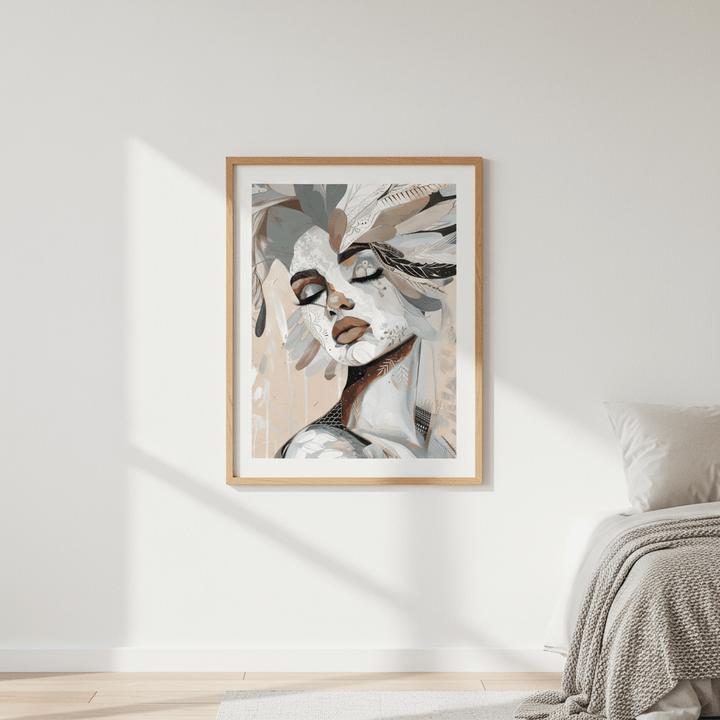 Feather by Bella Eve wall - art - picture - poster