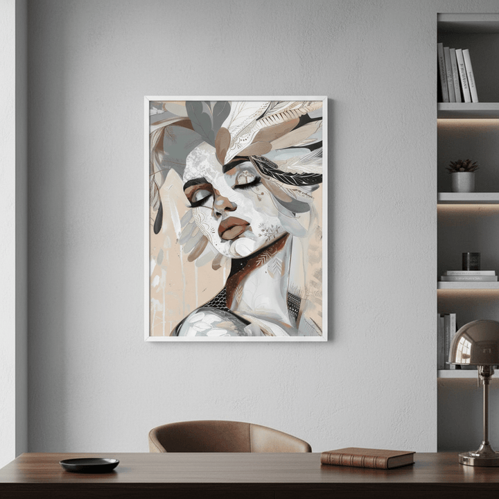Feather by Bella Eve wall - art - picture - poster