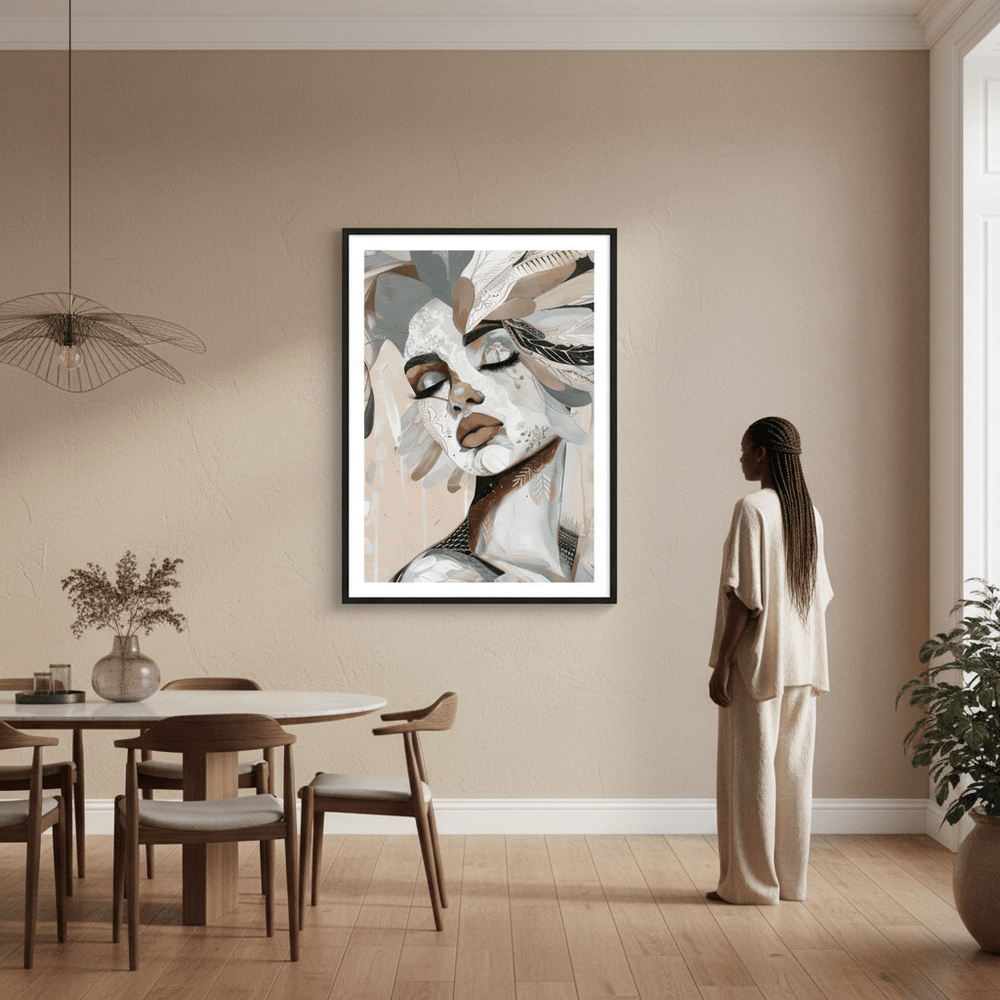 Feather by Bella Eve wall - art - picture - poster