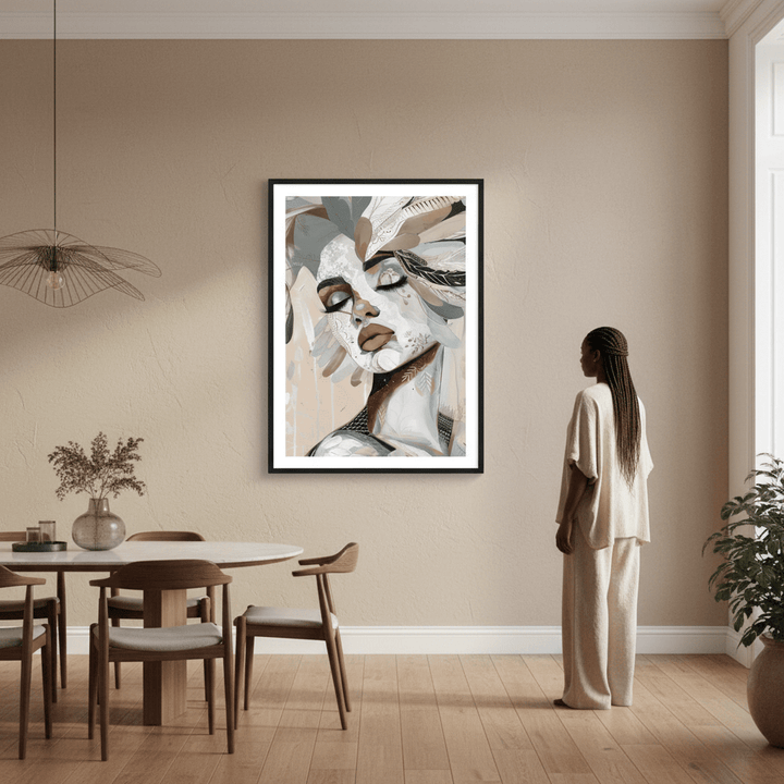Feather by Bella Eve wall - art - picture - poster