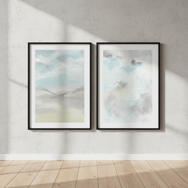 Feeling Blue Pair by Josephine Wianto wall - art - picture - poster