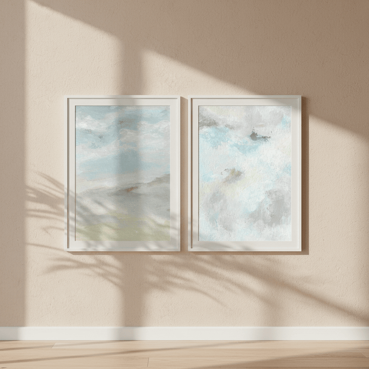 Feeling Blue Pair by Josephine Wianto wall - art - picture - poster