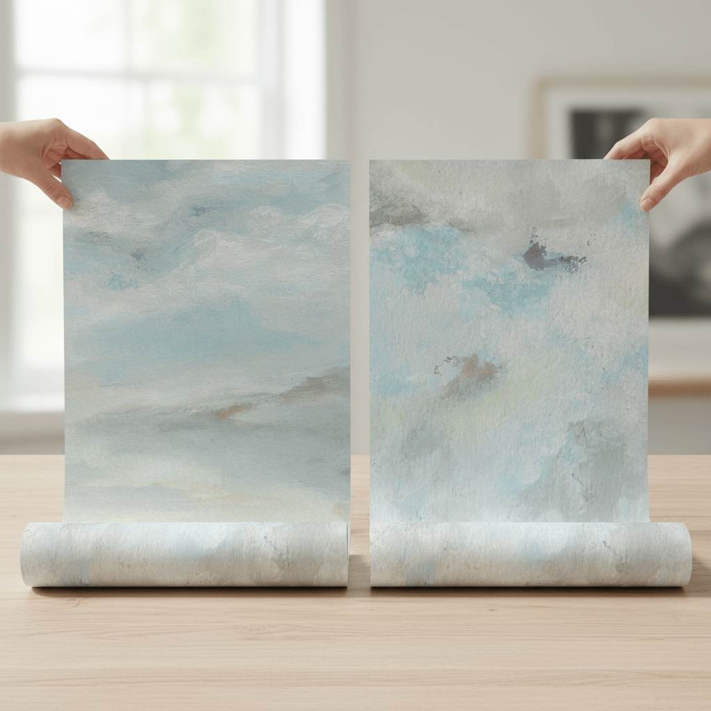 Feeling Blue Pair by Josephine Wianto wall - art - picture - poster