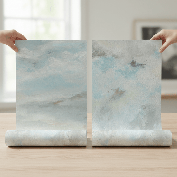 Feeling Blue Pair by Josephine Wianto wall - art - picture - poster
