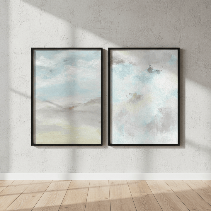Feeling Blue Pair by Josephine Wianto wall - art - picture - poster