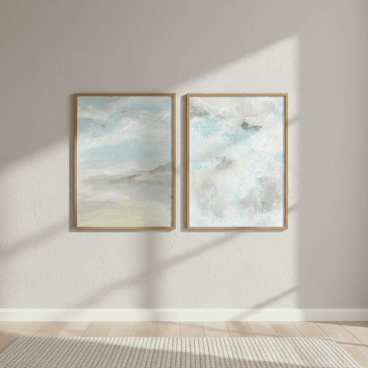 Feeling Blue Pair by Josephine Wianto wall - art - picture - poster