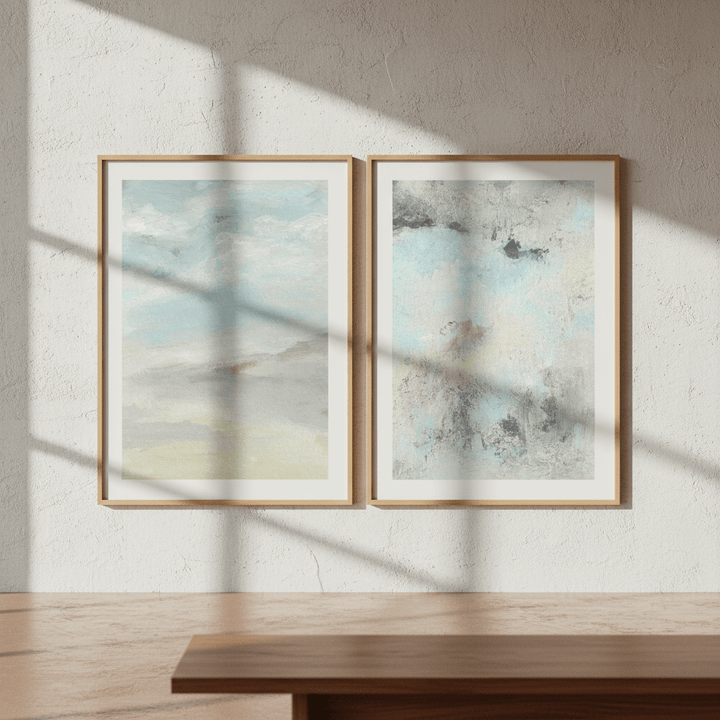 Feeling Blue Pair by Josephine Wianto wall - art - picture - poster