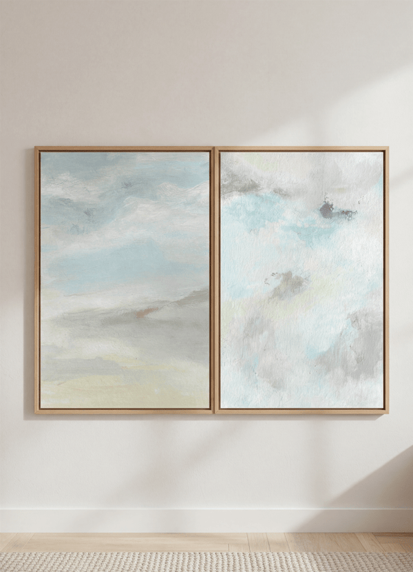 Feeling Blue Pair by Josephine Wianto | Art & Canvas Print