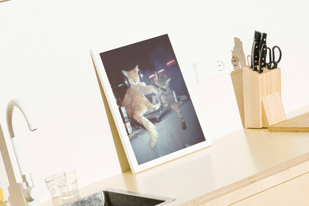 Feral After Dark Beats & Bad Decisions wall - art - picture - poster