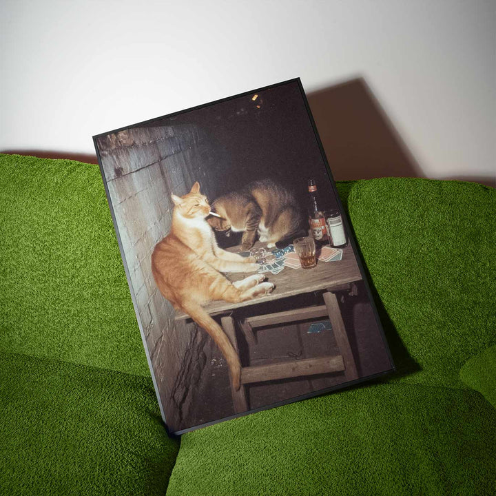 Feral After Dark Chips & Catnip wall - art - picture - poster