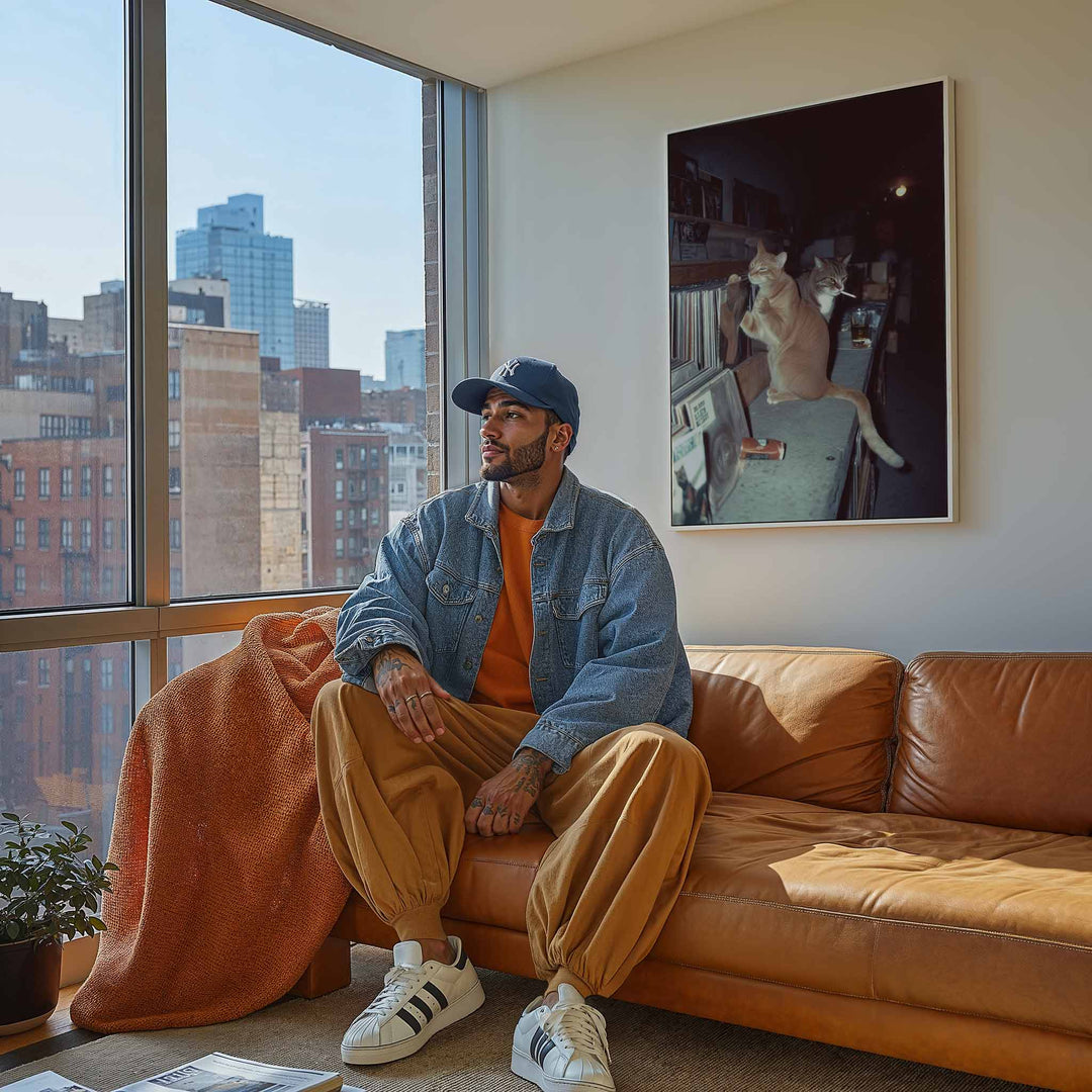 Feral After Dark Meow Mixes wall - art - picture - poster