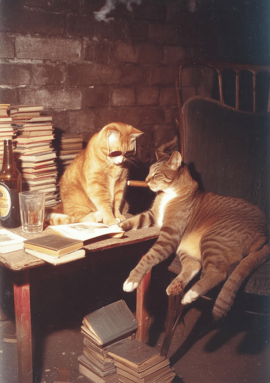 Feral After Dark Whiskers & Wisdom frame