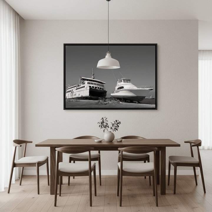 Ferry by Robin Skjoldborg wall - art - picture - poster
