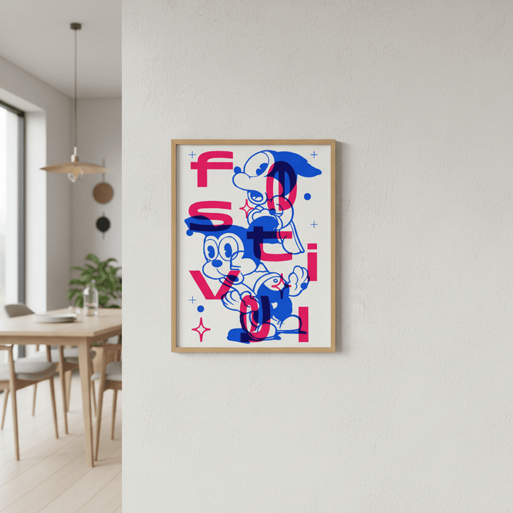 Festival by Jerome Bizien wall - art - picture - poster