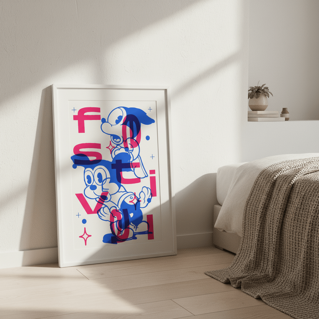 Festival by Jerome Bizien wall - art - picture - poster