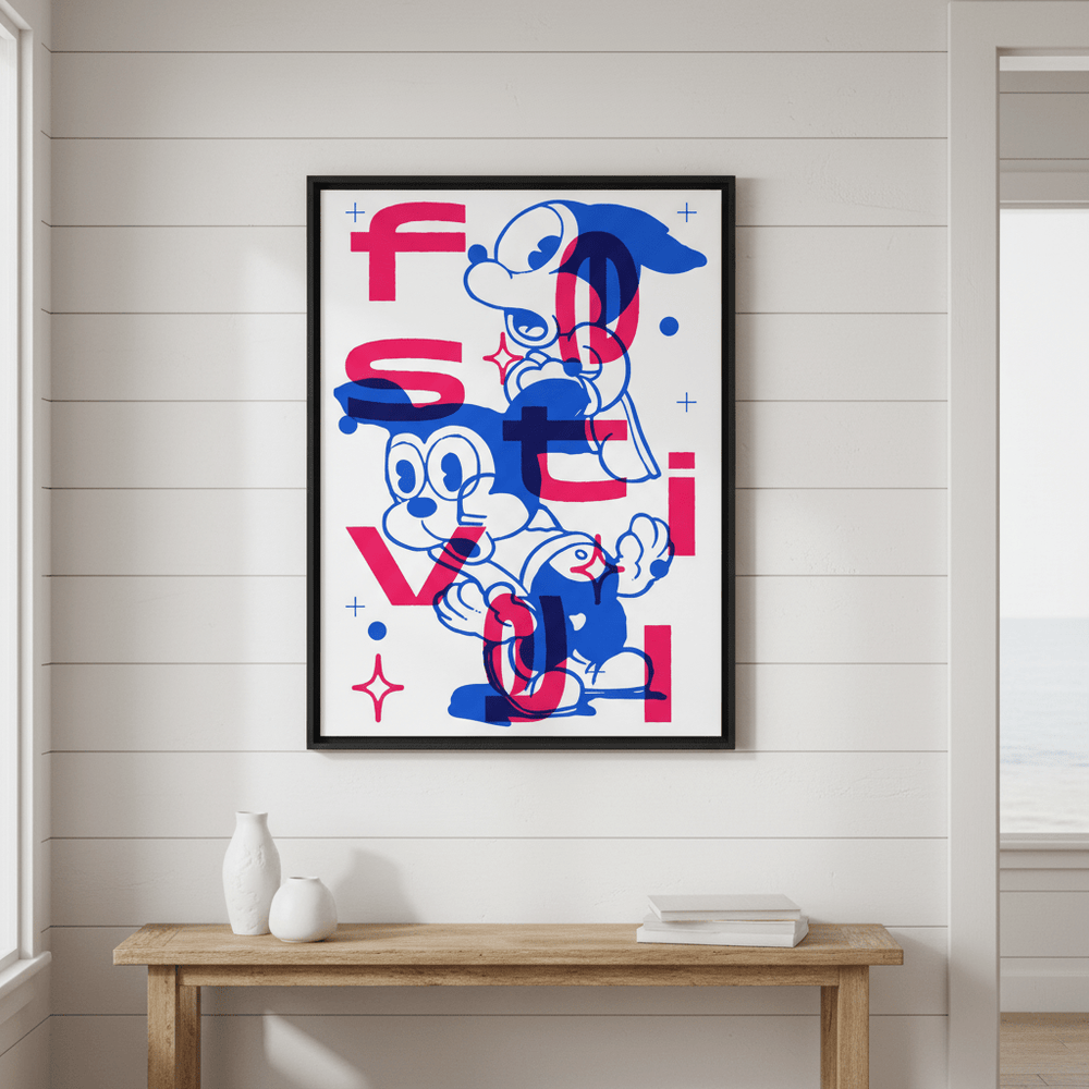 Festival by Jerome Bizien wall - art - picture - poster