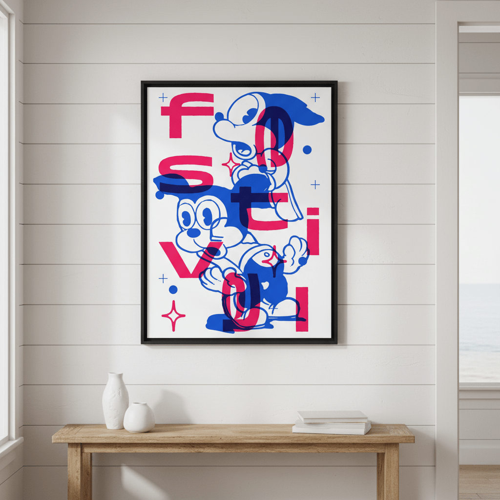 Festival by Jerome Bizien wall - art - picture - poster