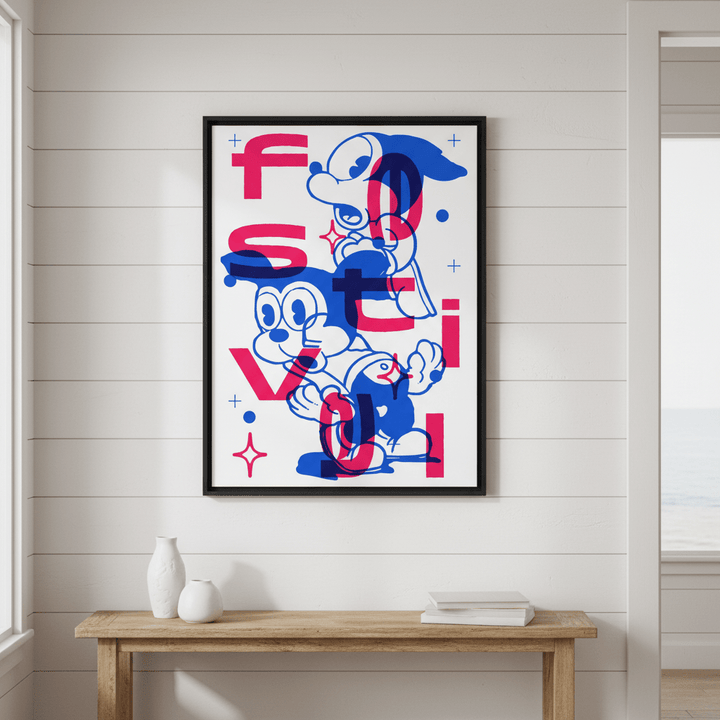 Festival by Jerome Bizien wall - art - picture - poster