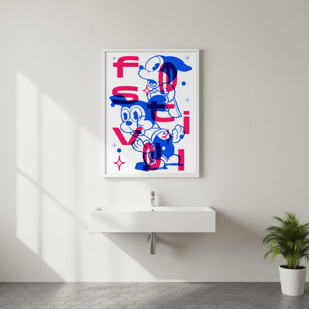 Festival by Jerome Bizien wall - art - picture - poster