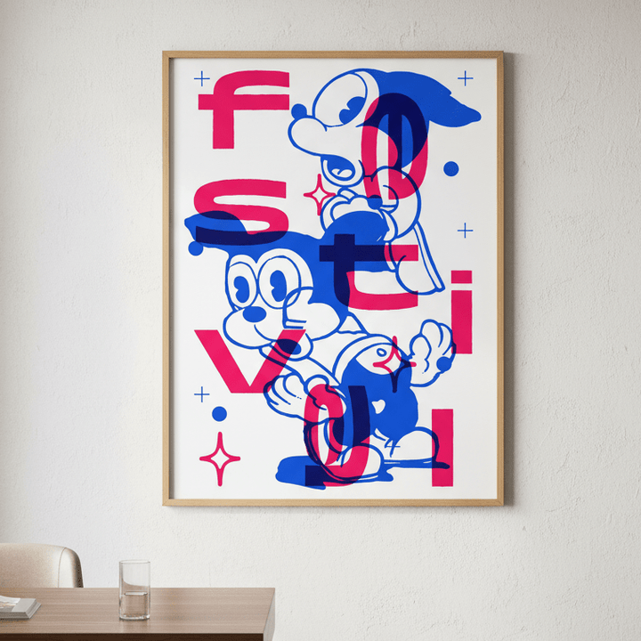 Festival by Jerome Bizien wall - art - picture - poster