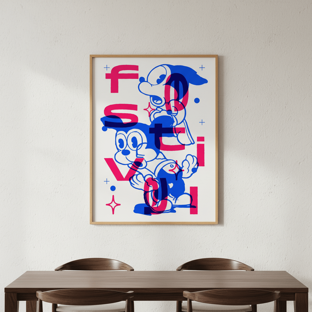 Festival by Jerome Bizien wall - art - picture - poster