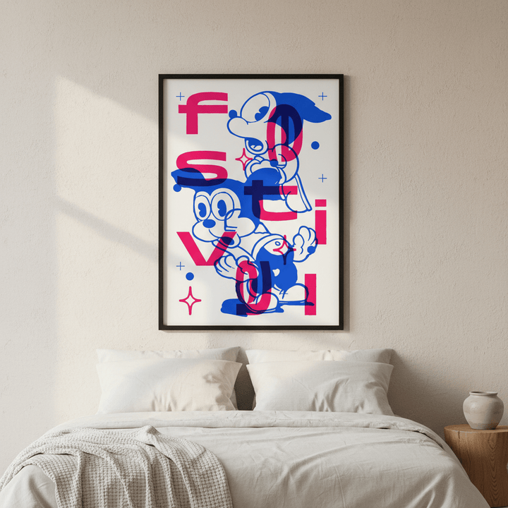 Festival by Jerome Bizien wall - art - picture - poster