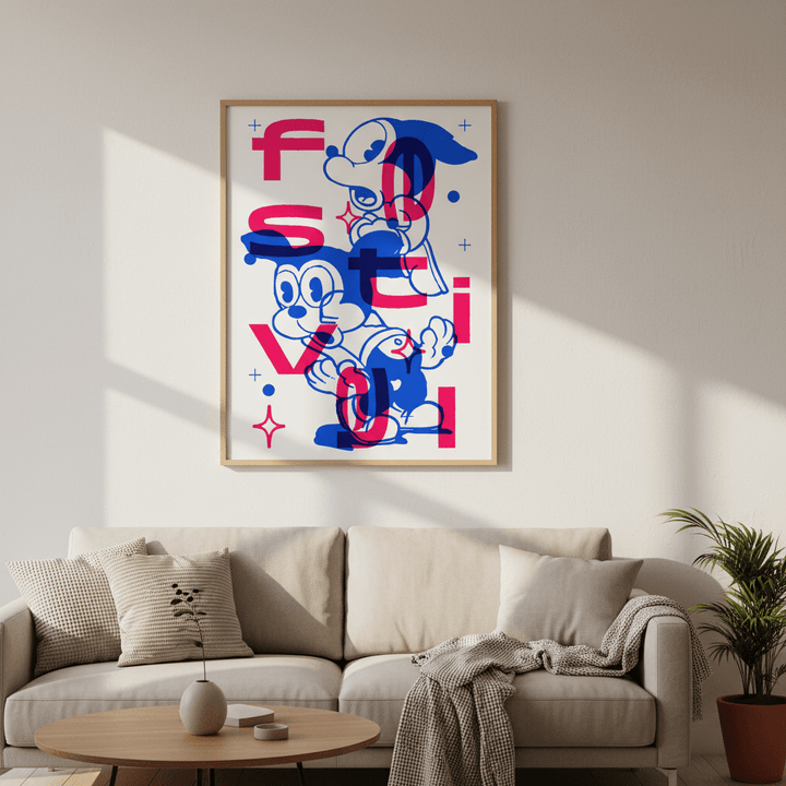Festival by Jerome Bizien wall - art - picture - poster