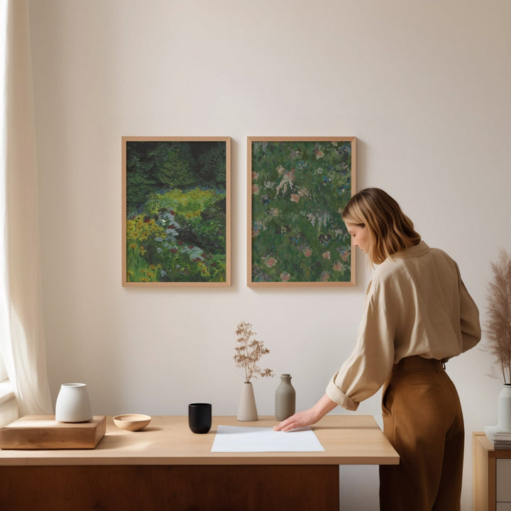 Field of Flower Dreams Duo by Josephine Wianto wall - art - picture - poster