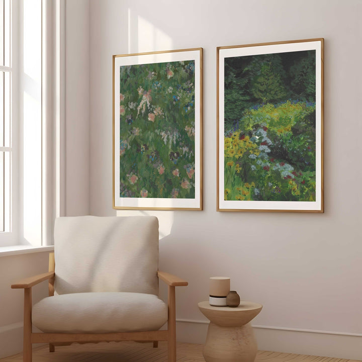 Field of Flower Dreams Duo by Josephine Wianto wall - art - picture - poster
