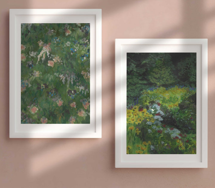 Field of Flower Dreams Duo by Josephine Wianto wall - art - picture - poster