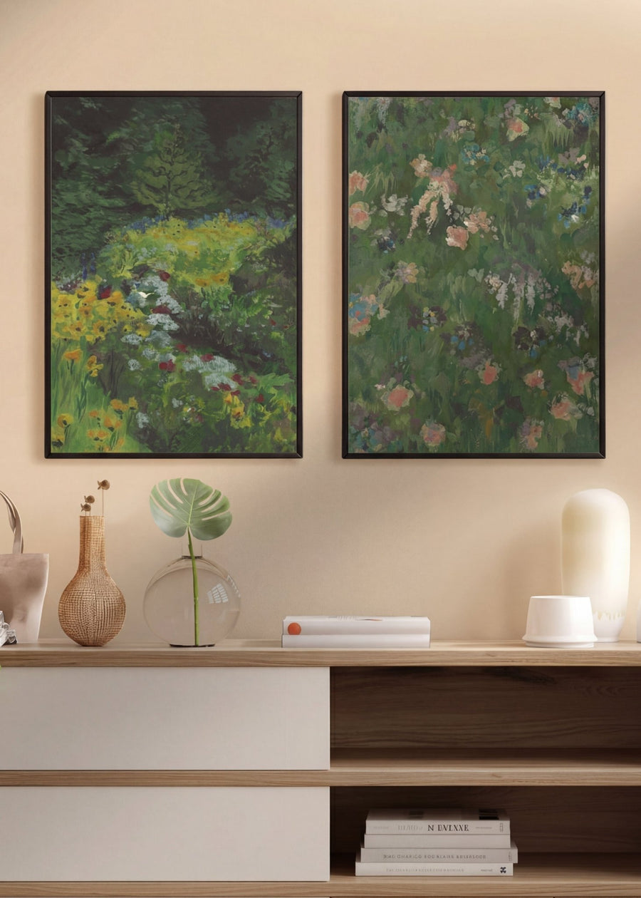 Field of Flower Dreams Duo by Josephine Wianto