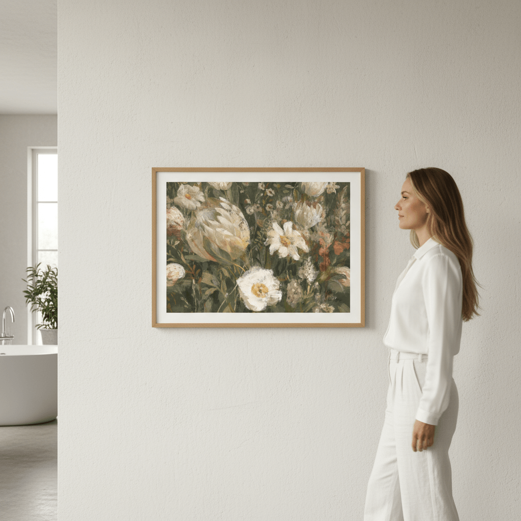 Field of Protea Tapestry by Julia Cheney wall - art - picture - poster