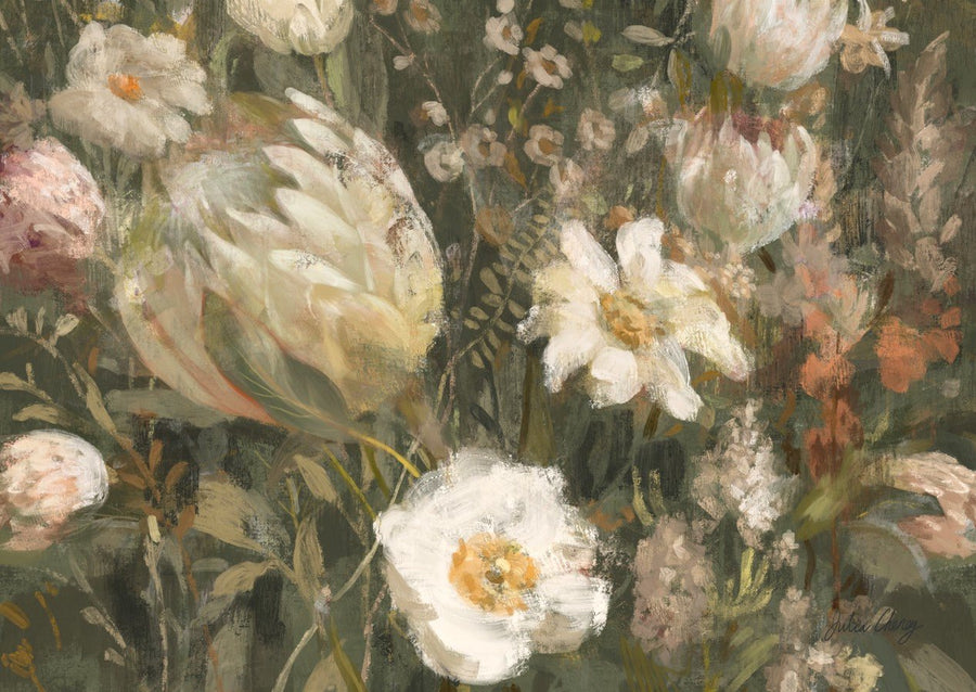 Field of Protea Tapestry by Julia Cheney