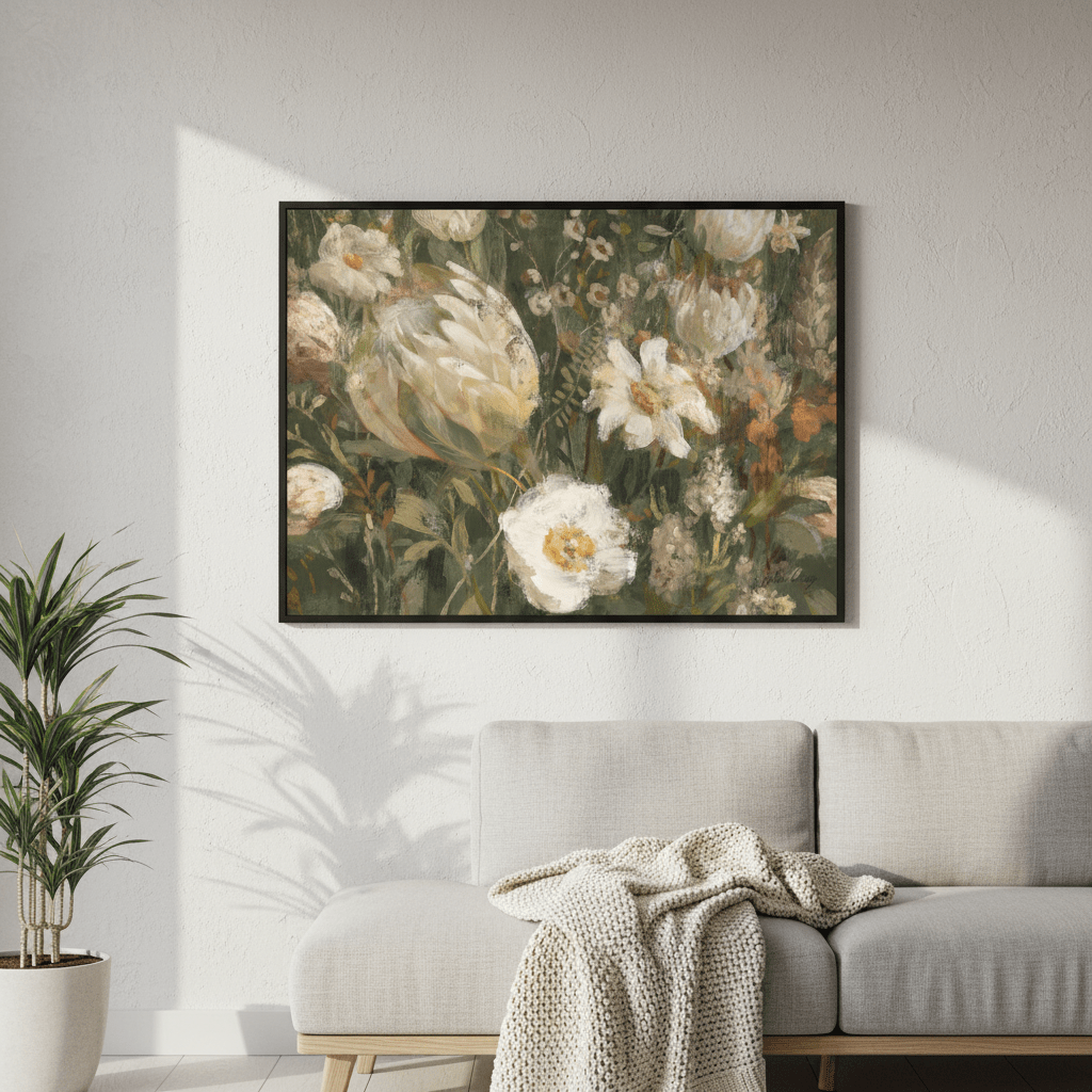 Field of Protea Tapestry by Julia Cheney wall - art - picture - poster