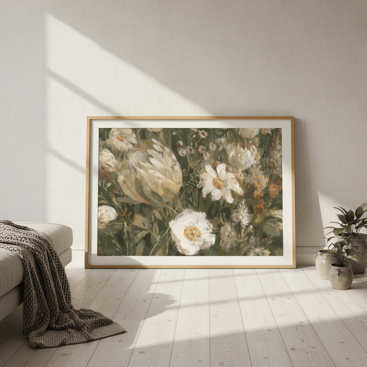 Field of Protea Tapestry by Julia Cheney wall - art - picture - poster