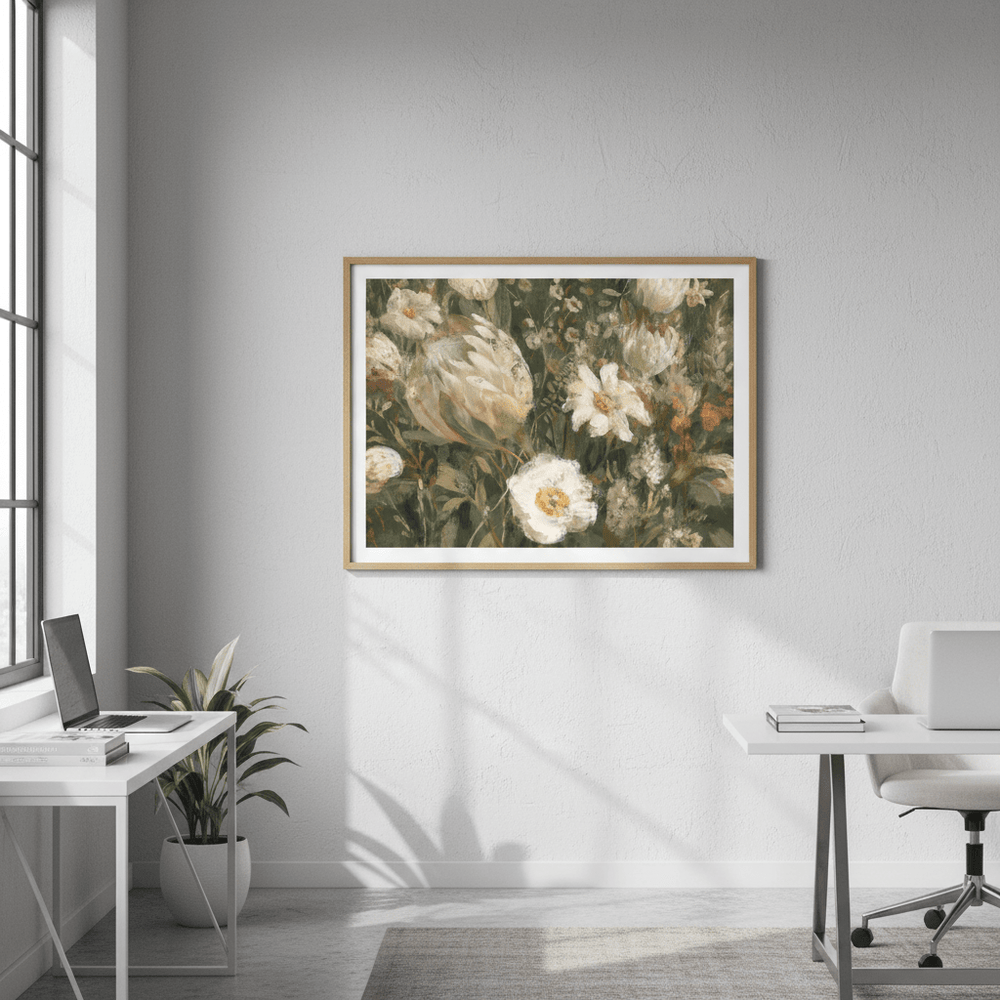 Field of Protea Tapestry by Julia Cheney wall - art - picture - poster