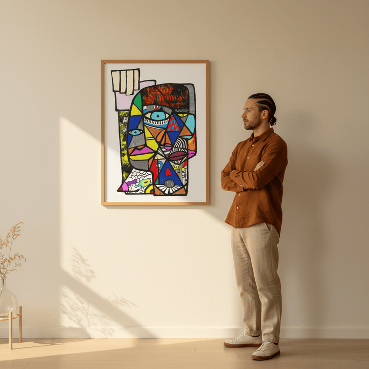 Fight the Power! by Sven Reubens wall - art - picture - poster