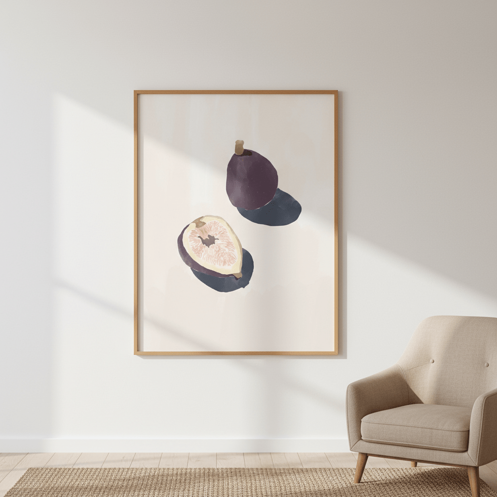 Figs by Ivy Green Illustrations wall - art - picture - poster