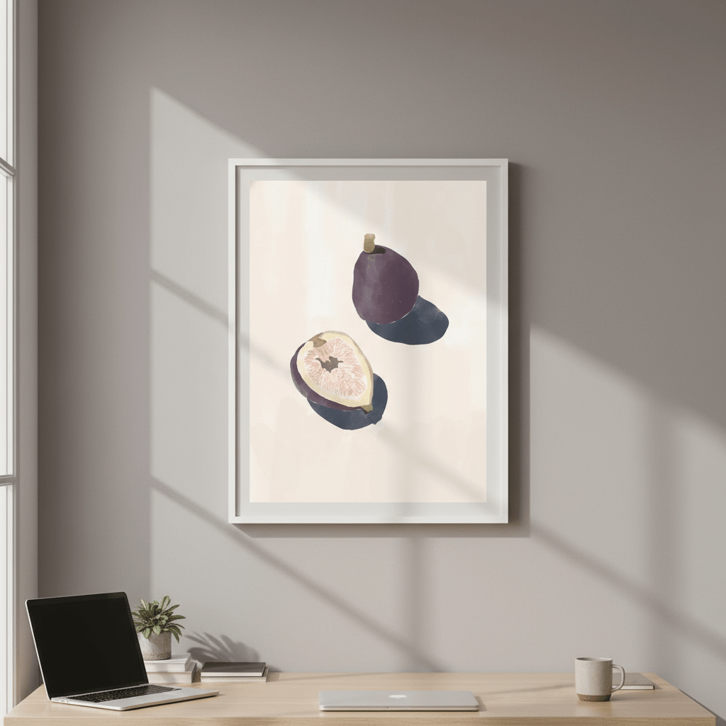 Figs by Ivy Green Illustrations wall - art - picture - poster