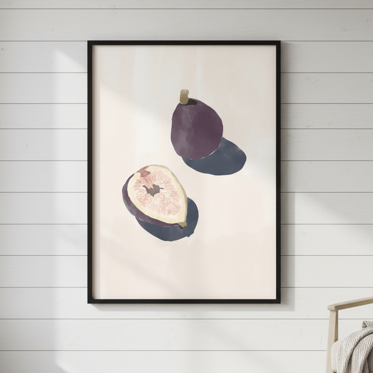 Figs by Ivy Green Illustrations wall - art - picture - poster
