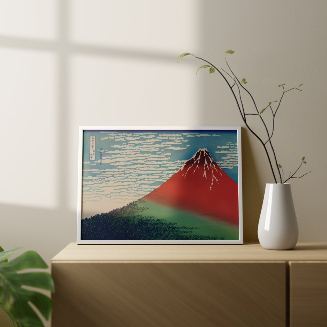 Fine Wind Clear Morning Wall Art by Katsushika Hokusai - Style My Wall