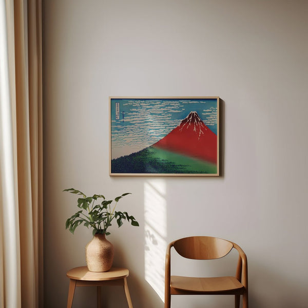 Fine Wind Clear Morning  Wall Art by Katsushika Hokusai