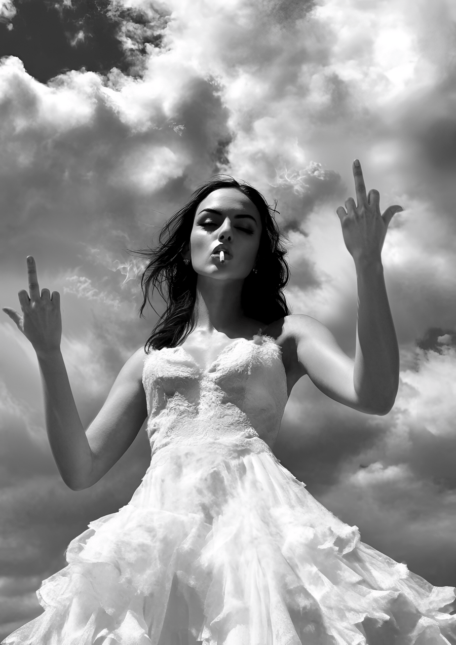 Finger Feminist Wall Art Photography
