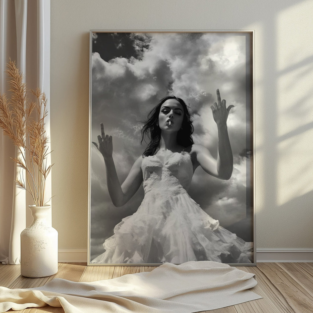 Finger Feminist Wall Art Photography - Style My Wall