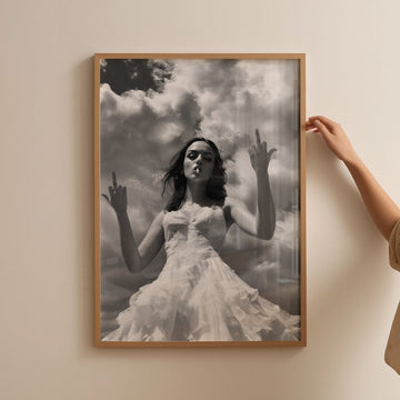 Finger Feminist Wall Art Photography - Style My Wall