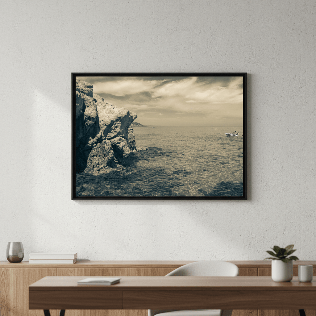 Fishing at the Pillars by Steven Scott wall - art - picture - poster